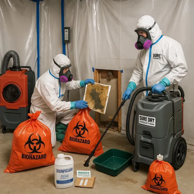 Contaminated Water Handling Protocols process in Hope, AR